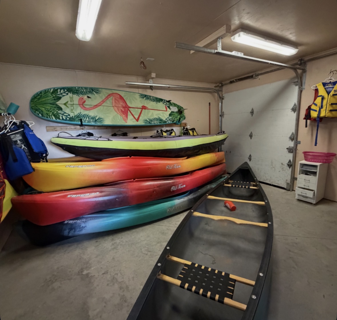 Our fleet of kayaks and SUPs